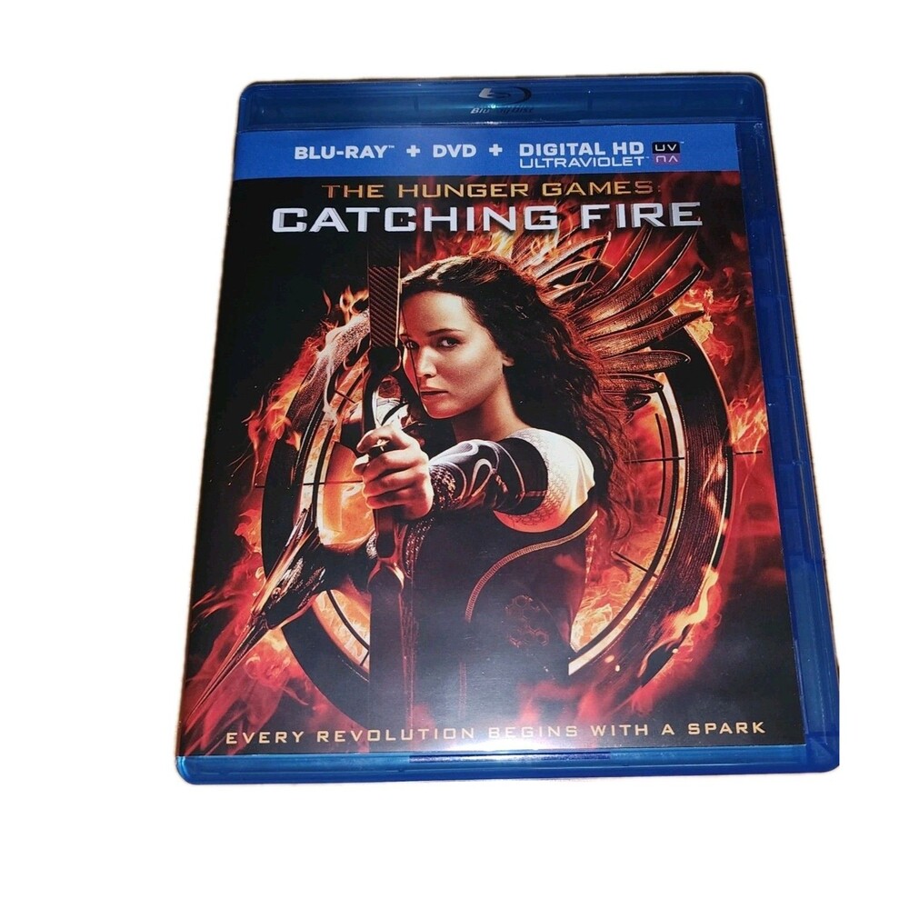The Hunger Games: Catching Fire Blu-ray + DVD 2013 2 Disc Set Widescreen PG-13